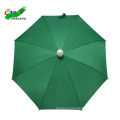 Full cover polyester rain fabric umbrella with plastic cover